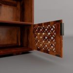 Solid Sheesham Wood Open Book Shelf for Living Room | Wooden Bookshelf for Library | Book Shelves | Rosewood Bookcase | Shelf Books Rack for Home & Office (Medium, Honey) - Image 3